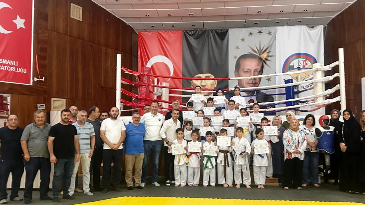 Körfez'de 23 sporcu kuşak atladı