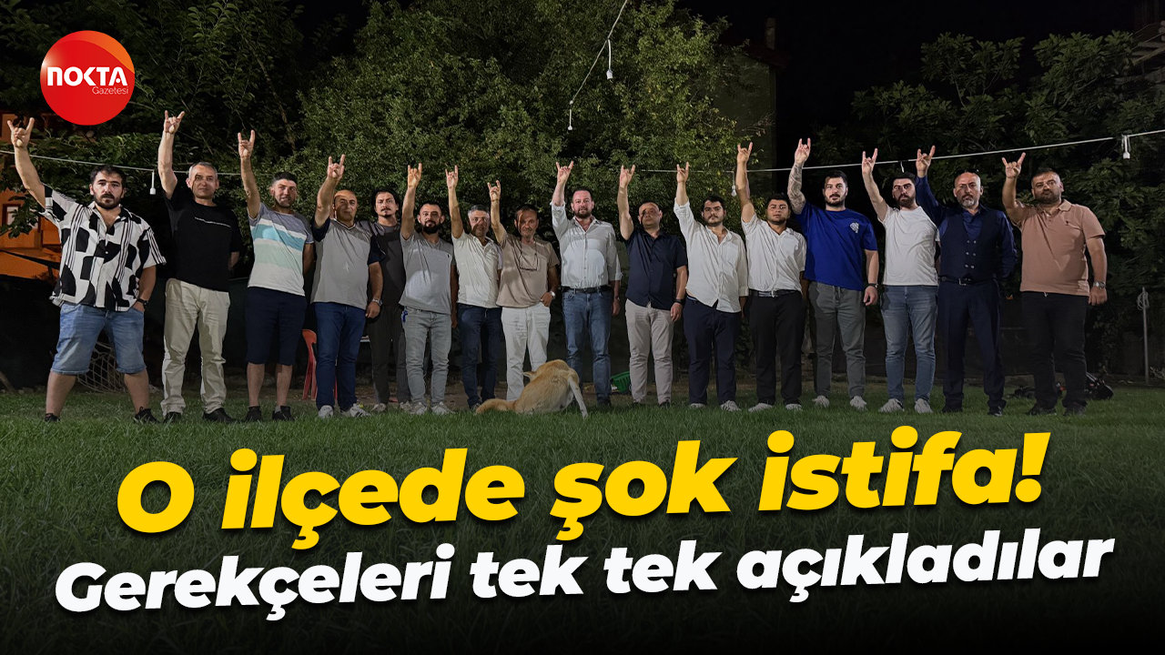 Gölcük İlçe Başkanı ve yönetimi istifa etti! Gerekçeleri tek tek açıkladı
