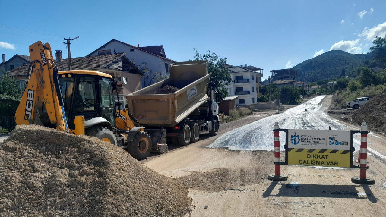 Karamürsel'de yeni yol çalışması... Trafiği hafifletecek