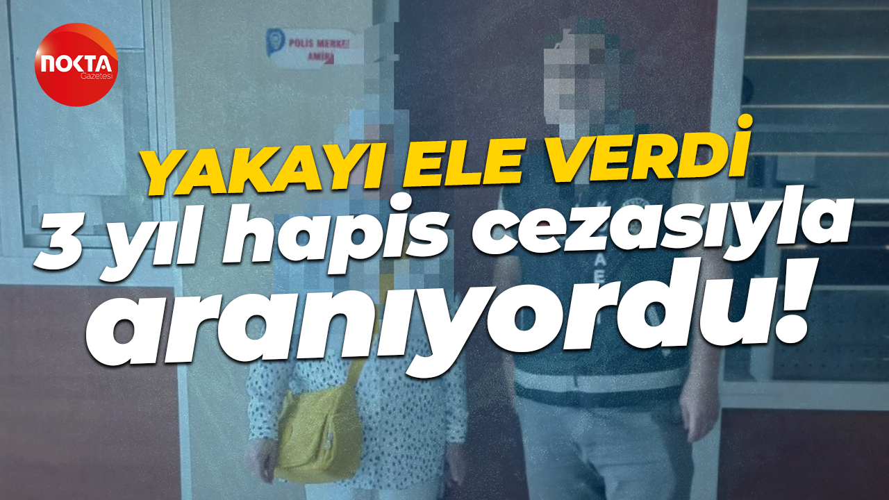3 yıl hapis cezasıyla aranıyordu: Kocaeli'de yakayı ele verdi!