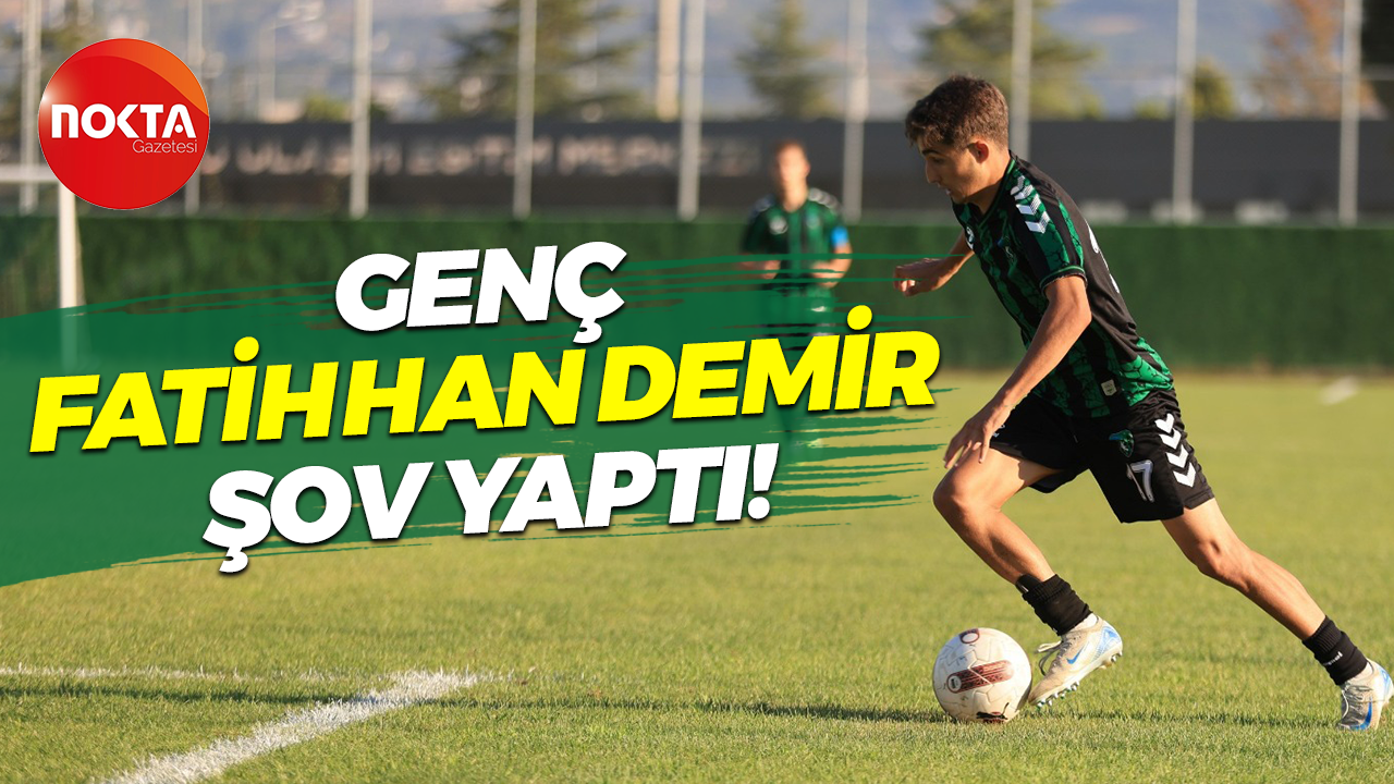 Genç Fatihhan Demir şov yaptı!