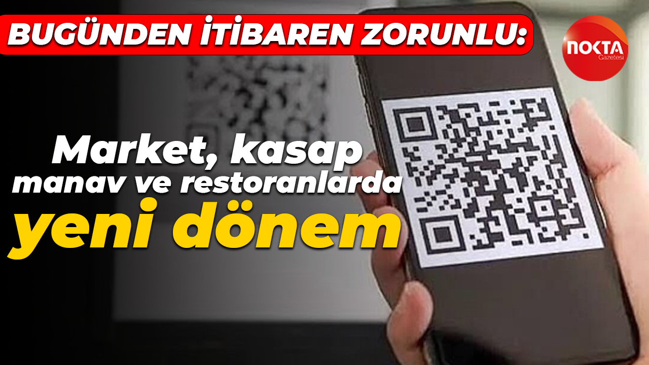Bugünden itibaren zorunlu: Market, kasap, manav ve restoranlarda yeni dönem