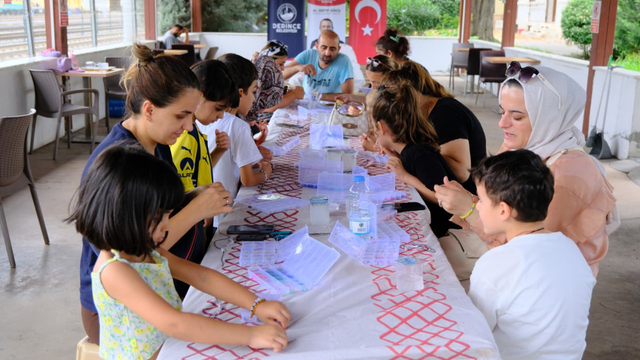 Derince'de çocukların yetenekleri keşfediliyor