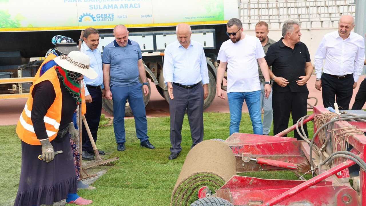 Zinnur Büyükgöz, Alaettin Kurt Stadyumu'nu yerinde inceledi