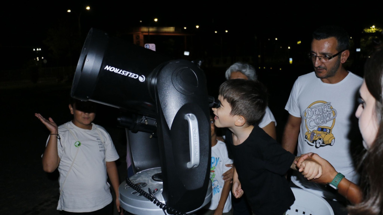 Gezegenler ve yıldızlarla dolu bir etkinlik... Gökyüzü Gözlem Şenliği başlıyor