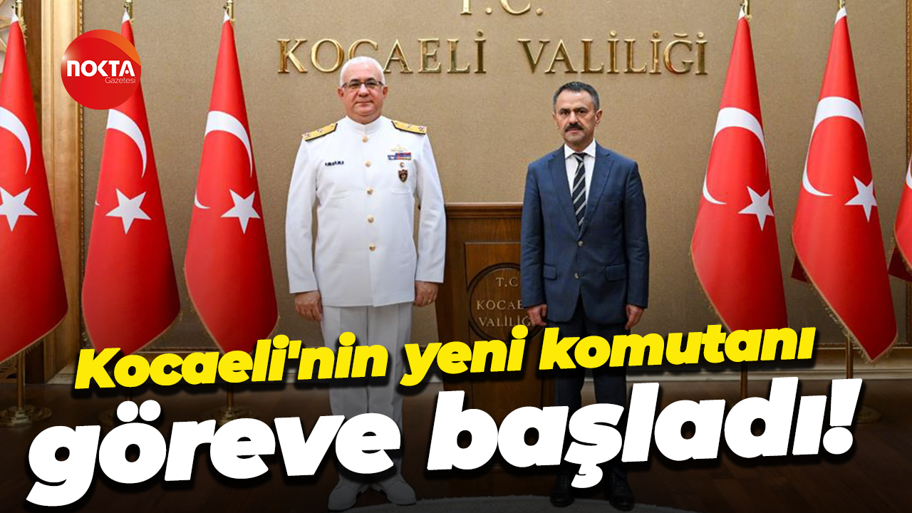 Kocaeli'nin yeni komutanı göreve başladı!