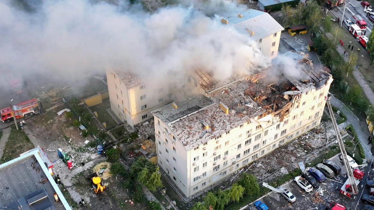 Rusya'dan Ukrayna'ya hava saldırısı: Birçok yaralı var!