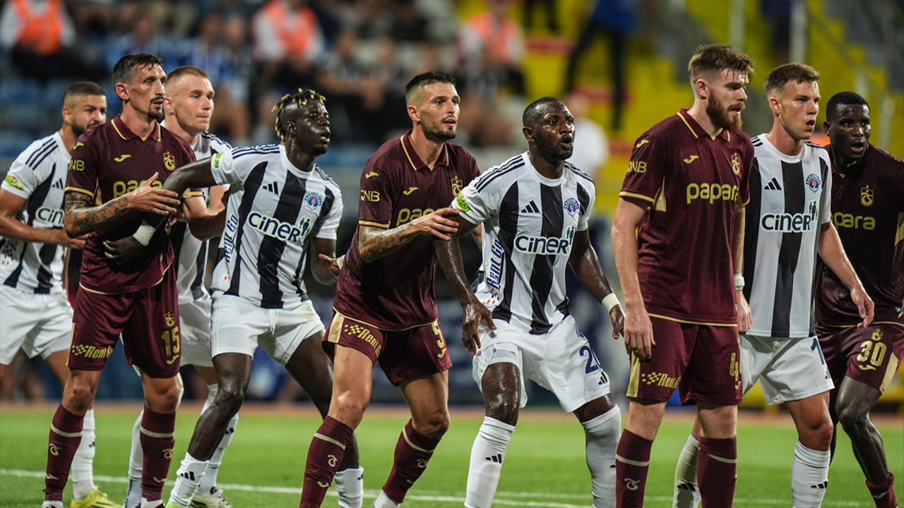 Trabzonspor, ligin ilk 2 haftasını kayıpsız geçti: 0-1