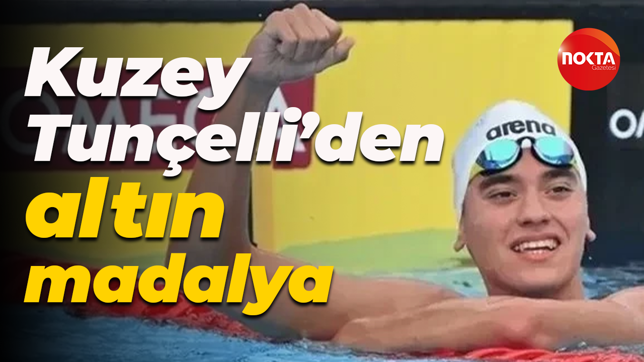 İzmitli Kuzey Tunçelli altın madalyaya kulaç attı