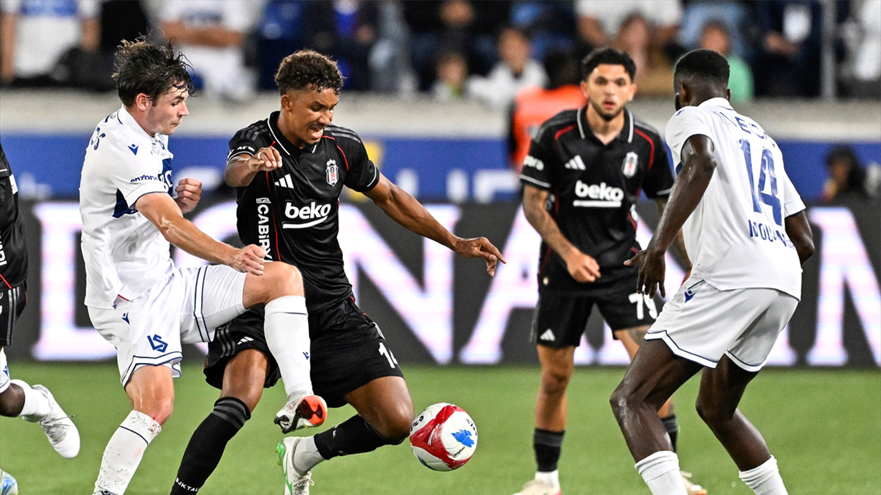 Beşiktaş turu rövanşa bıraktı: 1-1