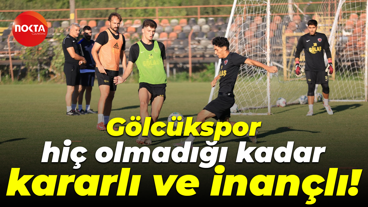 Gölcükspor hiç olmadığı kadar kararlı ve inançlı!