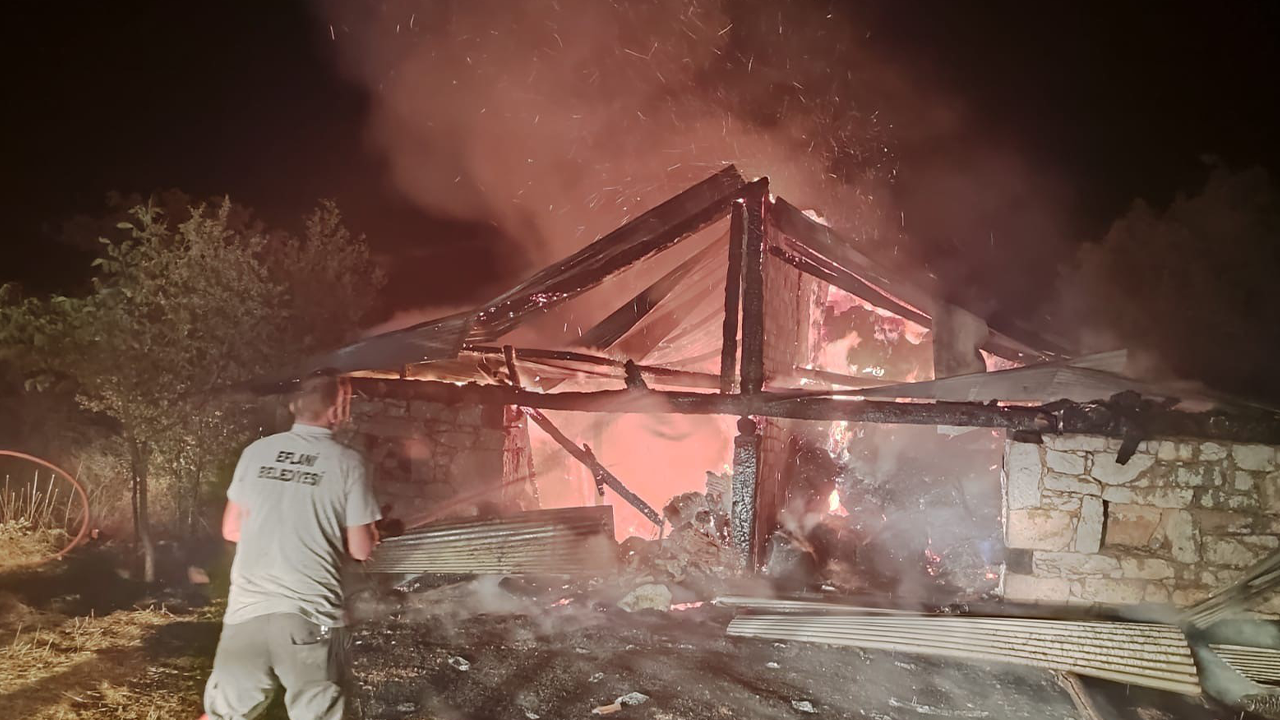 Karabük'te yangın!