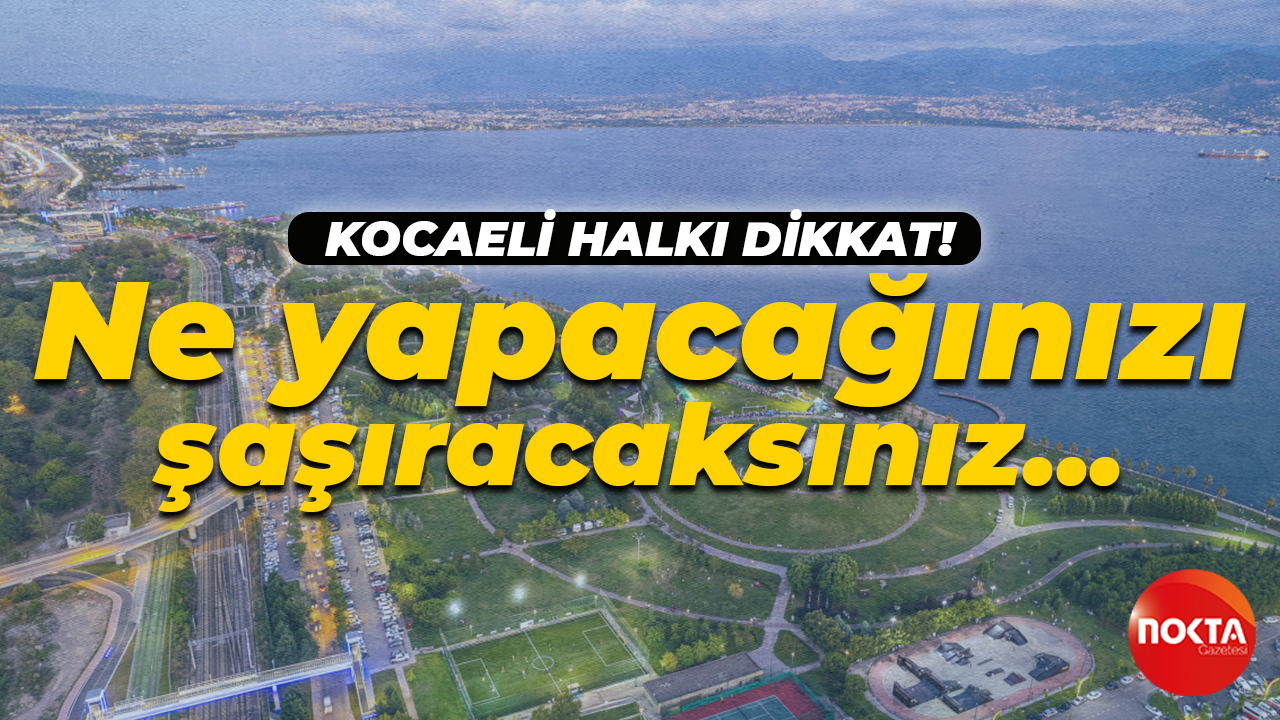 Meteoroloji Genel Müdürlüğü Kocaeli'nin hava durumu verilerini açıkladı!