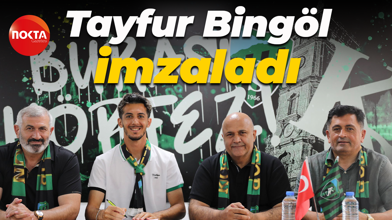 Kocaelispor, Tayfur Bingöl ile imzaladı