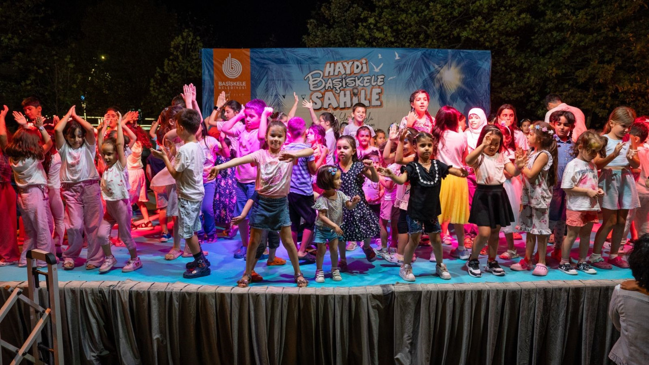 Başiskele Sahili’nde sahne bu kez çocuklarındı