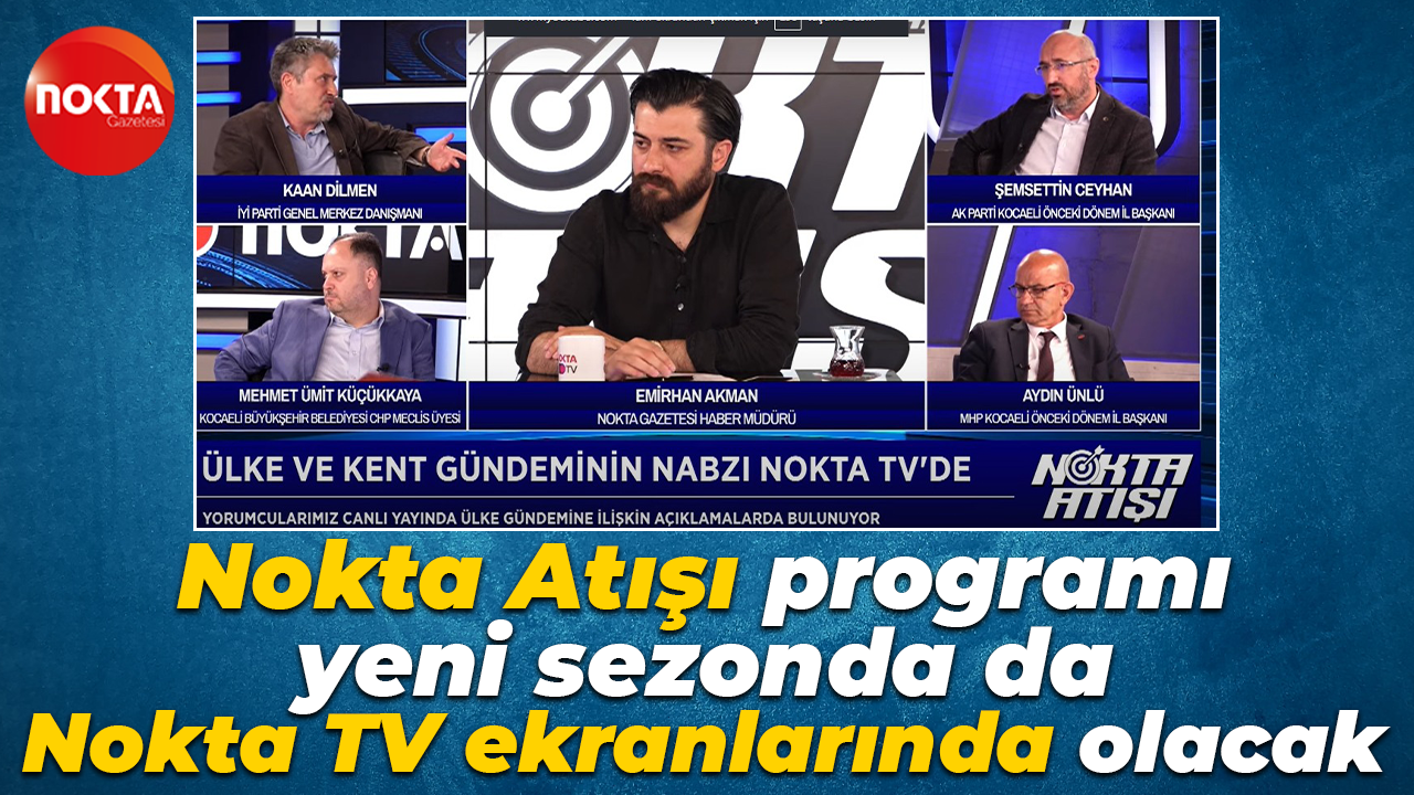 Nokta Atışı programı yeni sezonda da Nokta TV ekranlarında olacak