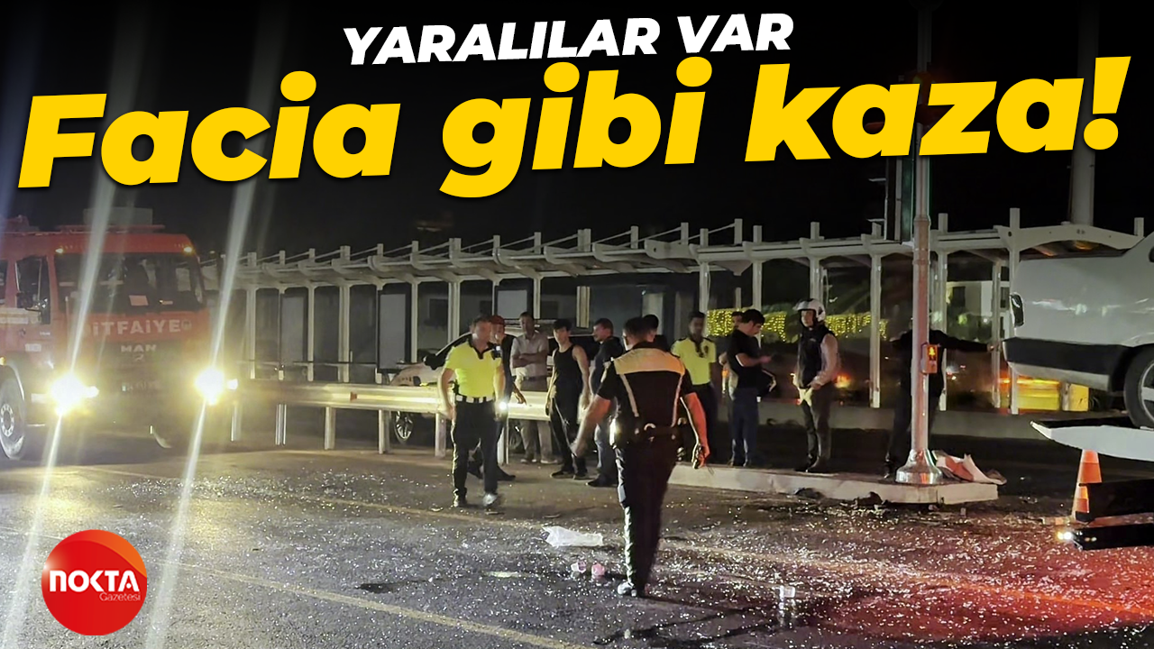 Sakarya'da facia gibi kaza: Yaralılar var!
