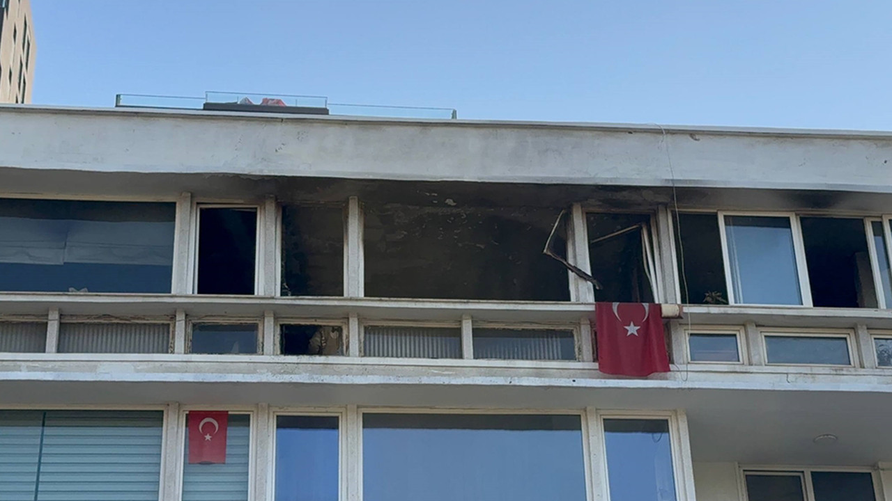 İstanbul'da apartman yangını!