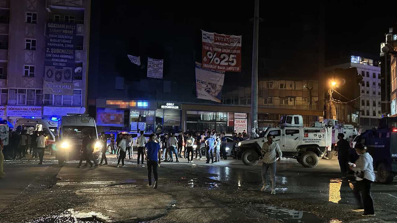 İki grup birbirine girdi... 1 yaralı