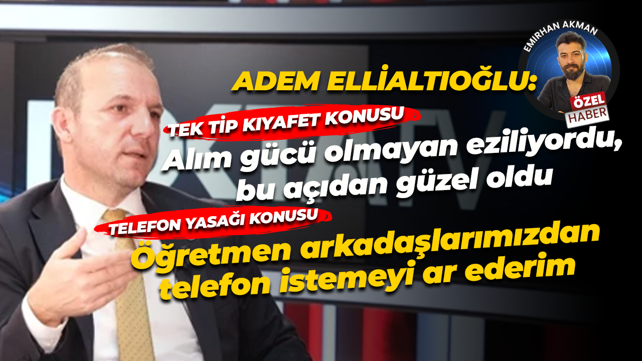 Adem Ellialtıoğlu: Alım gücü olmayan eziliyordu, bu açıdan güzel oldu