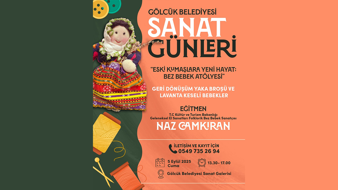 Gölcük'te sanat ve geri dönüşüm bir arada