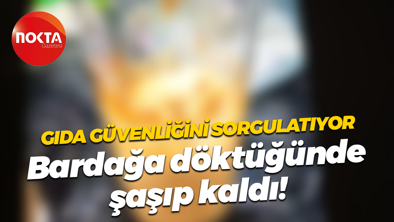 Kocaeli'de bir vatandaş aldığı sütün halini görünce şaşıp kaldı!