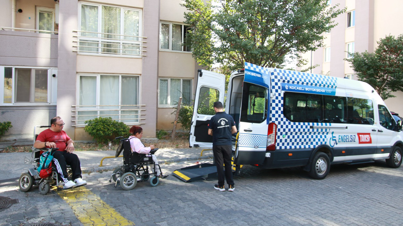 Kocaeli Büyükşehir Belediyesi'nden engelsiz yaşam çalışmaları!