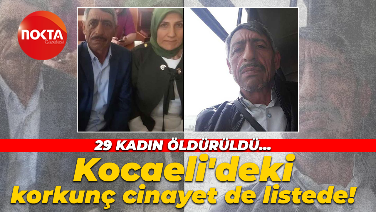 29 kadın öldürüldü... Kocaeli'deki korkunç cinayet de listede!