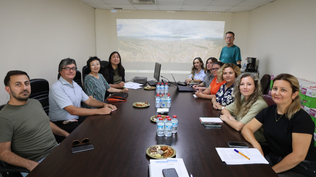 Büyükşehir, afet planlama deneyimlerini Japon heyetle paylaştı