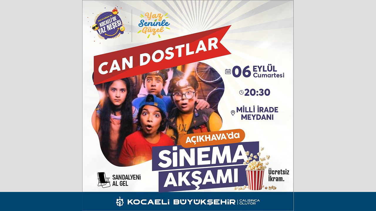 Kocaeli'de sinema geceleri devam ediyor!