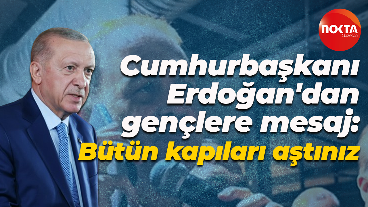 Cumhurbaşkanı Erdoğan'dan AK Parti Kocaeli gençlerine mesaj: Bütün kapıları aştınız