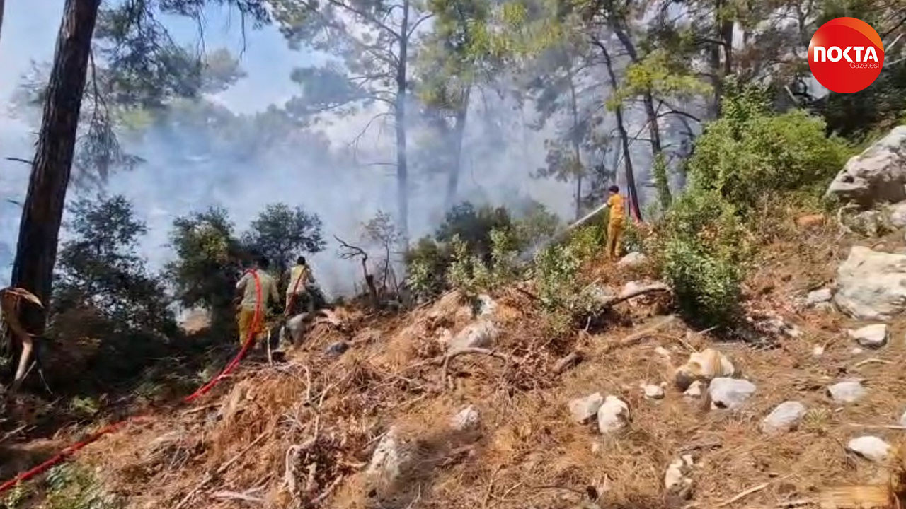 Kemer’deki orman yangını kontrol altına alındı