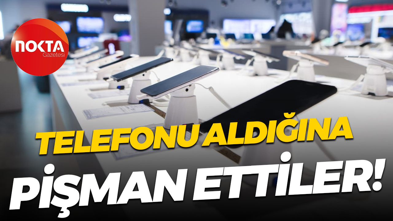 Sıfır diye satın aldığı telefon teşhir ürünü çıktı!