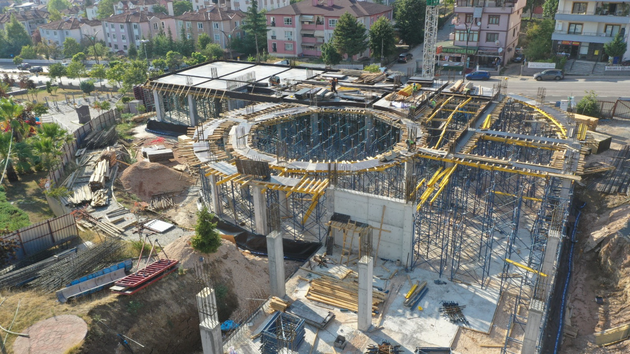 Başiskele Çocuk Kütüphanesi, Oyuncak Müzesi ve Etüt Merkezi Projesi hızla yükseliyor!