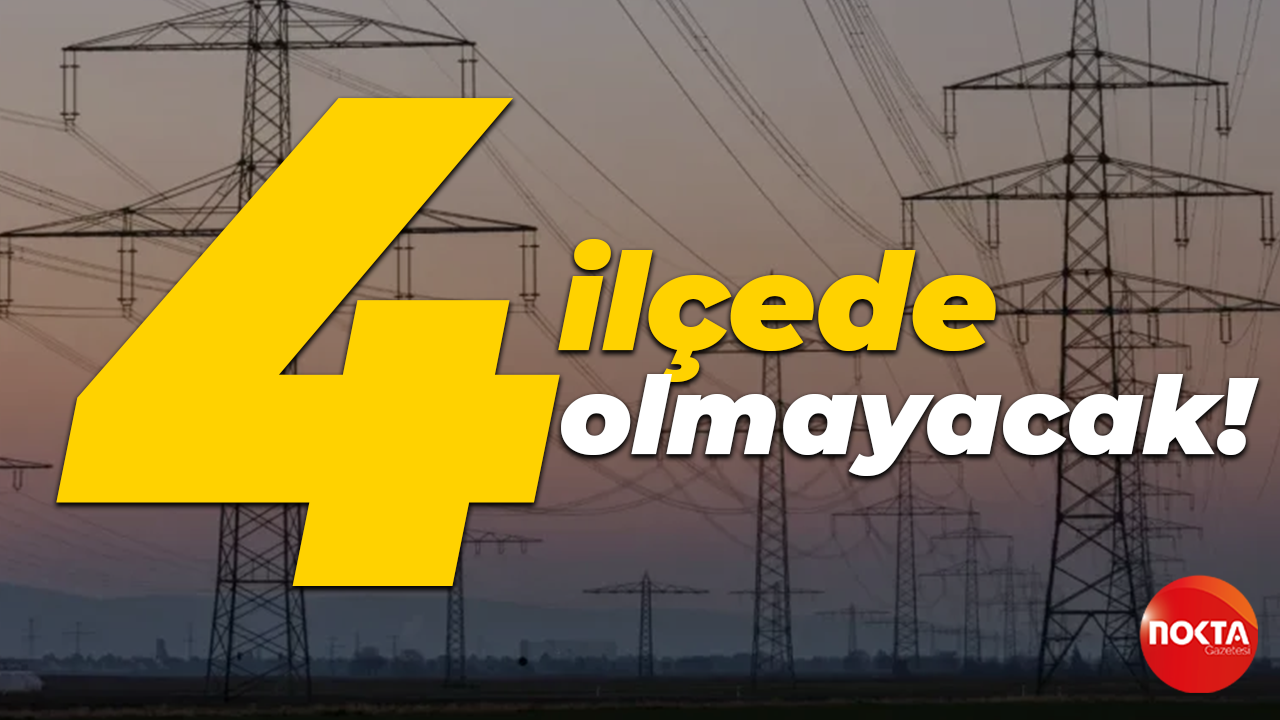 Kocaeli'nin 4 ilçesinde elektrikler kesilecek!
