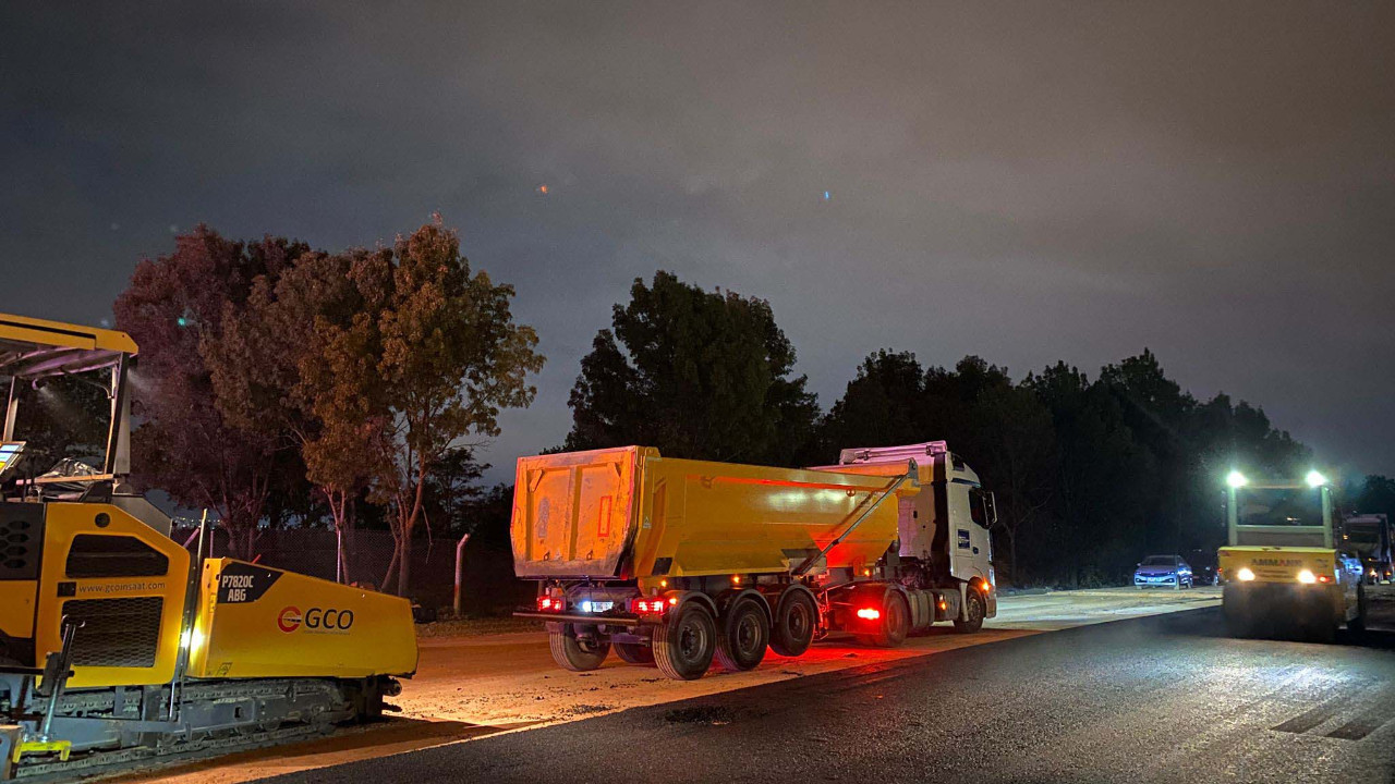Büyükşehir, üstyapı çalışmalarına devam ediyor... Alternatif yollar trafiği rahatlatacak