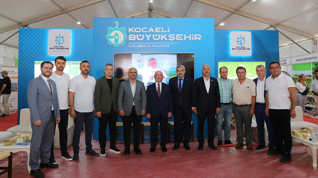 Mahmut Sami Şahin'den Kocaeli Tarım ve Karavan fuarlarına ziyaret