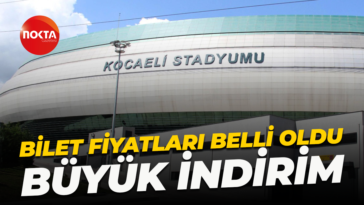 Kocaelispor'un Rizespor maçı bilet fiyatları belli oldu