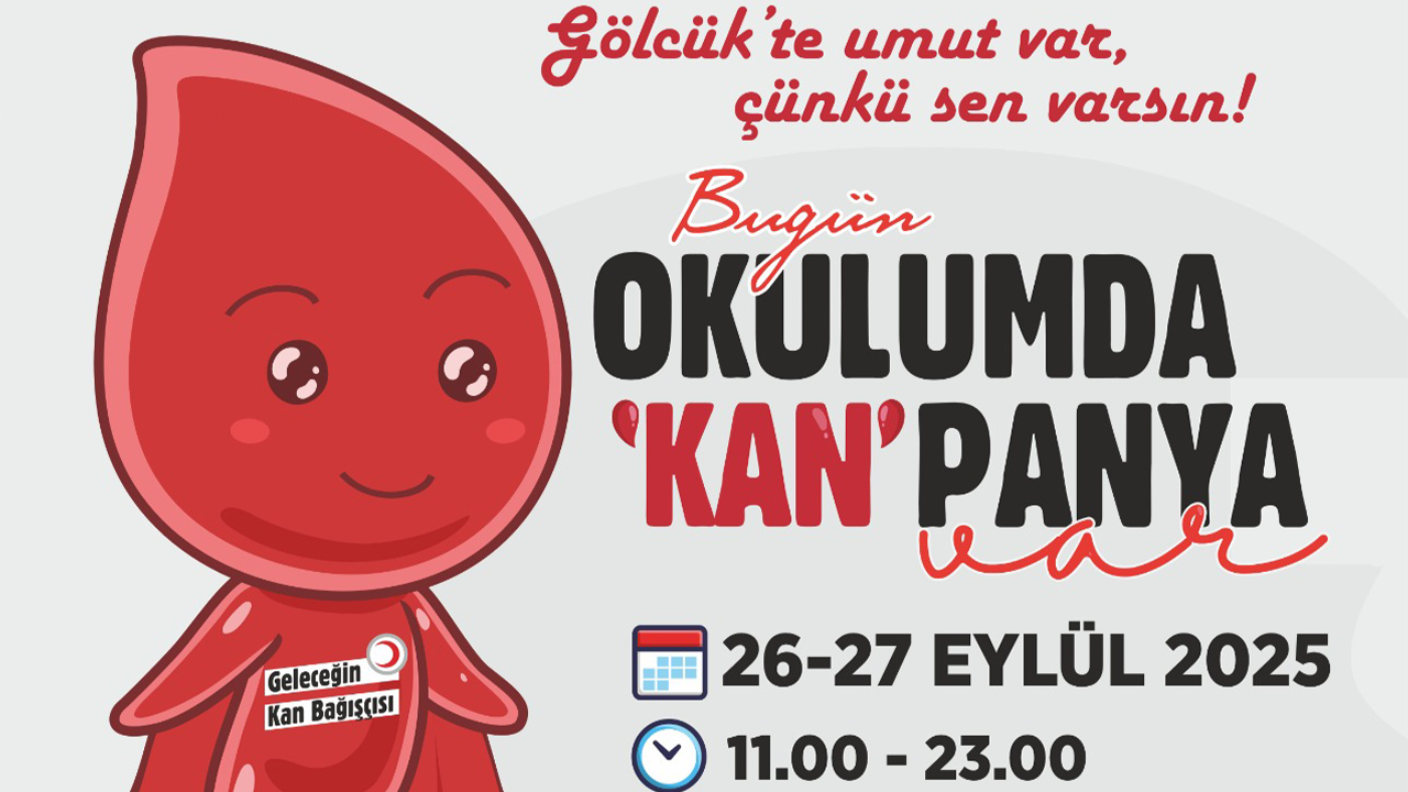 Gölcük'te ödül dolu bağış kampanyası!