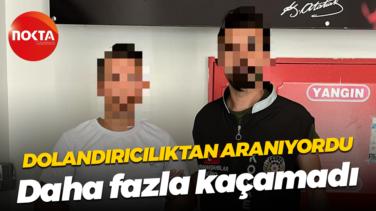 Kocaeli'de dolandırıcılıktan aranan şahıs kıskıvrak yakalandı