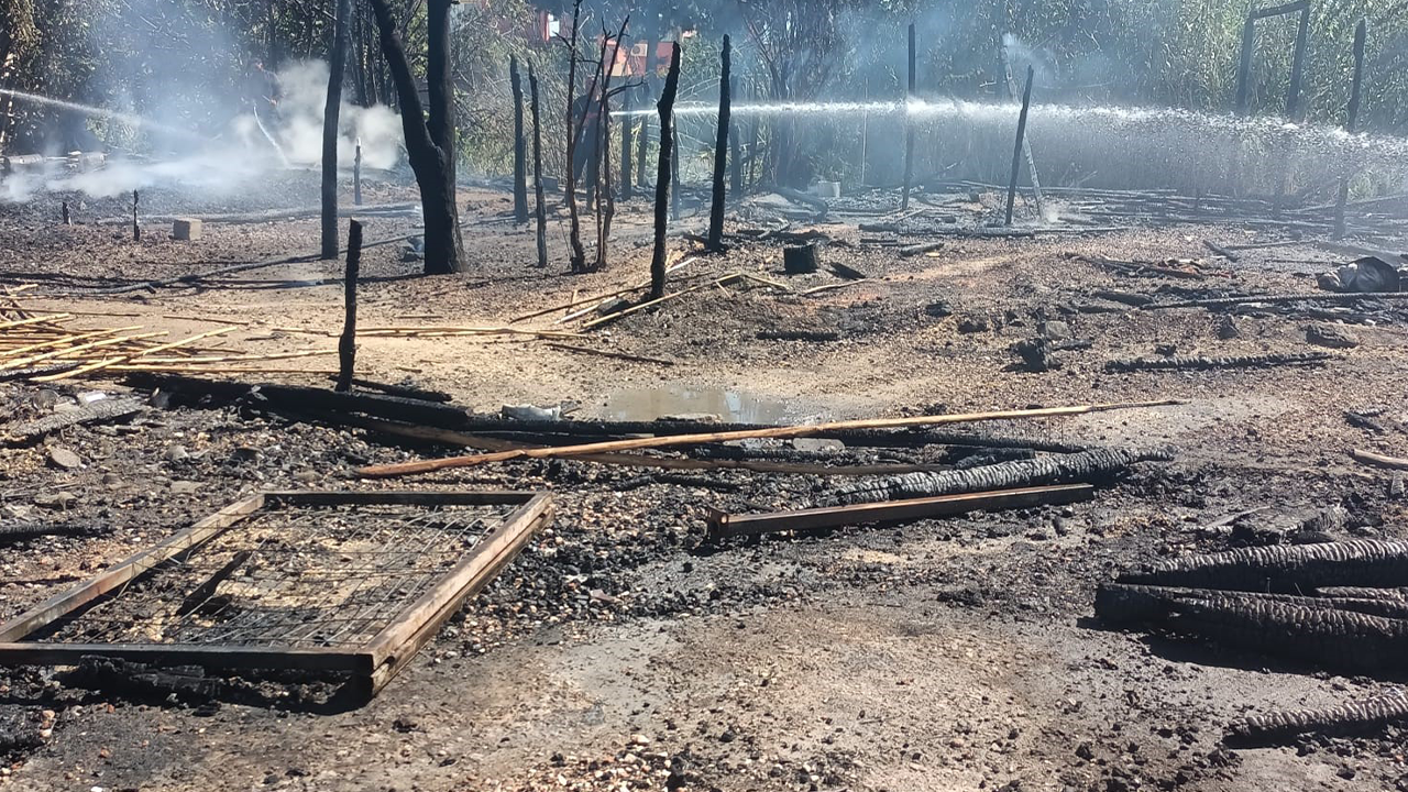 Adana'da facia: Tarım işçilerinin çadırı yandı!