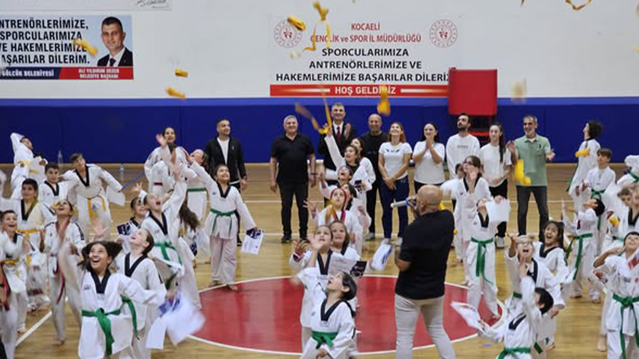 Ali Yıldırım Sezer: Gölcük Belediyespor bünyesindeki 253 sporcumuzun bir üst kuşaklara geçtiler