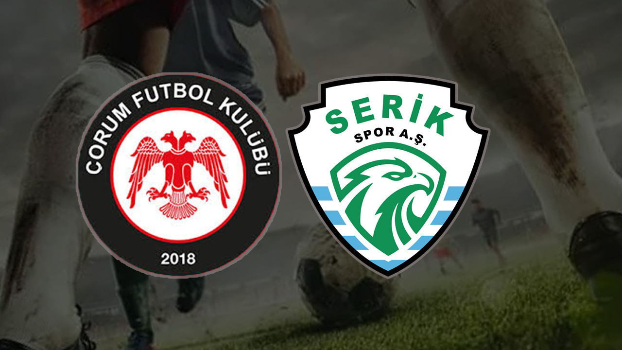ÇORUM FK-SERİK SPOR MAÇI ŞİFRESİZ CANLI İZLE: Çorum FK - Serik Spor Maçı Hangi Kanalda?