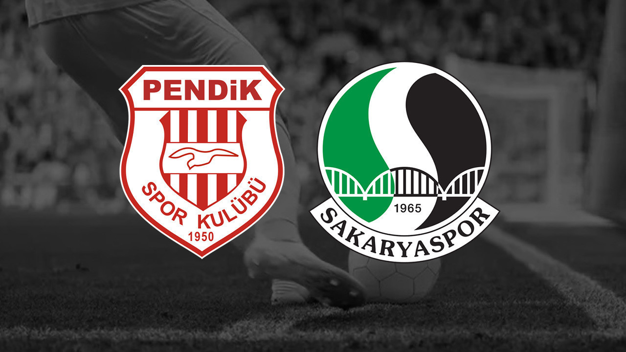 PENDİKSPOR - SAKARYASPOR MAÇI CANLI İZLE: Pendikspor - Sakaryaspor Maçı Hangi Kanalda?