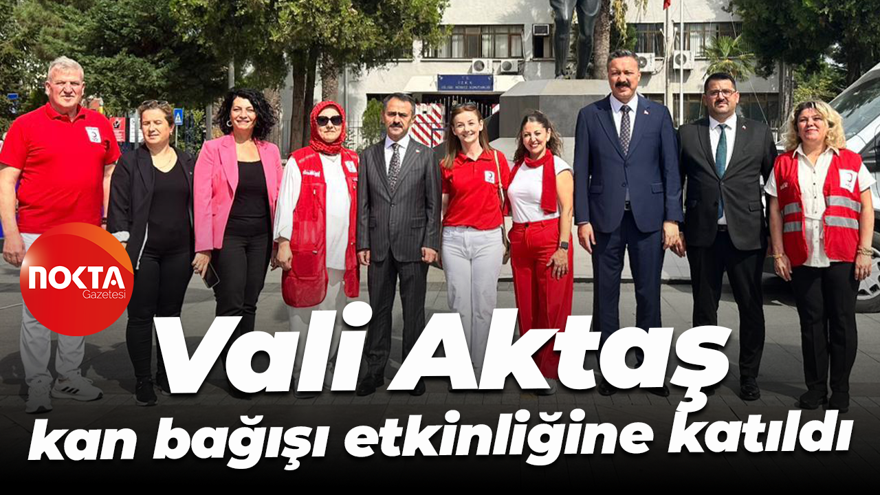 İlhami Aktaş, kan bağışı etkinliğine katıldı