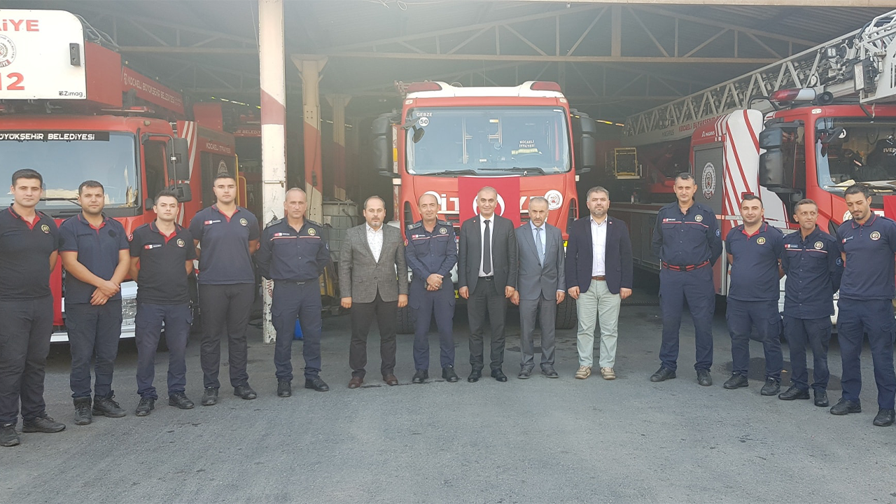 Saadet Partisi Gebze Teşkilatı'ndan İtfaiye Haftası ziyareti