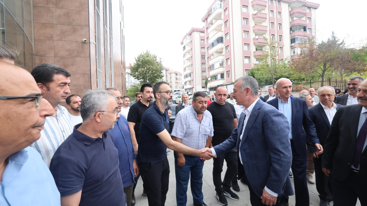 Tahir Büyükakın Gebzeli şoför esnafıyla bir araya geldi