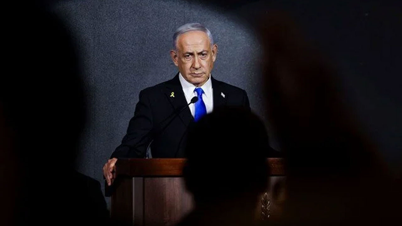 Netanyahu'ya BM'de protesto: Kürsüye çıkar çıkmaz temsilciler salonu terk etti!