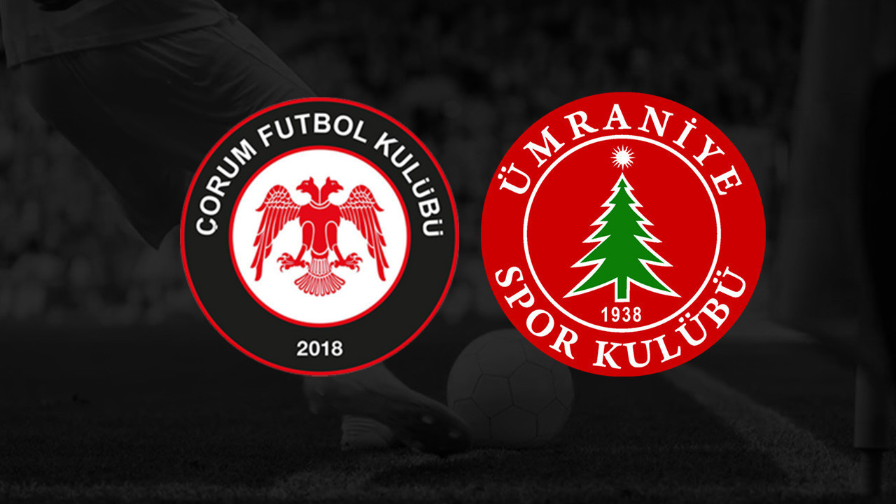 ÜMRANİYESPOR VS ÇORUM MAÇI CANLI İZLE: Ümraniyespor - Çorum FK Maçı Hangi Kanaldan İzlenir?