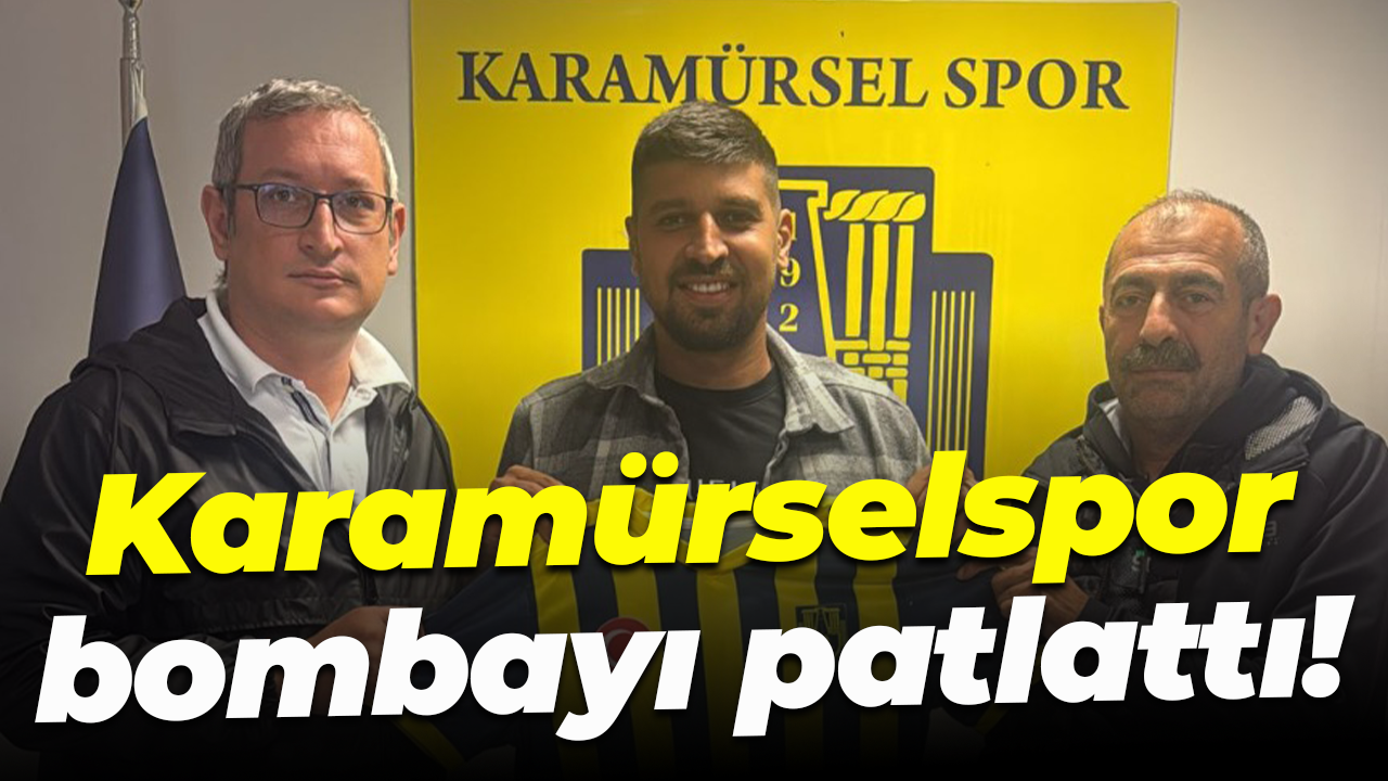 Karamürselspor bombayı patlattı!